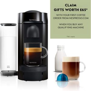 Alternative view of Nespresso Vertuo Plus | Pod Coffee Machine · 5 Sizes · Black – 🎁 Free Welcome Set