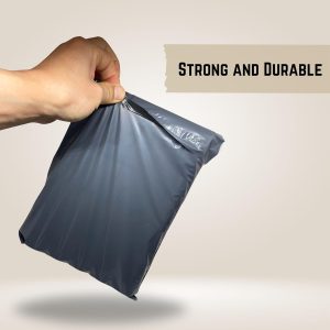 Alternative view of Double Dragon 60 Mixed Size Self-Seal Mailer Bags | Tamper-Proof Plastic Packaging for Mailing. Postage. Shipping & Delivery | Grey (4 Sizes | Small to Large | 15 Each)