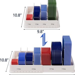 Alternative view of SWOMMOLY Expandable Lid Organizer with 6 Dividers