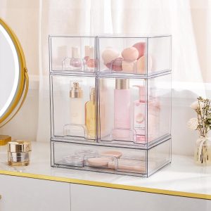 Alternative view of Vtopmart Stackable Storage Drawers Set of 4
