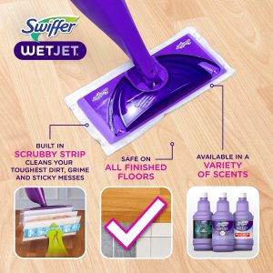 Alternative view of Swiffer WetJet Mop Kit | Spray + Pads + Cleaner – 🔥 Limited Stock